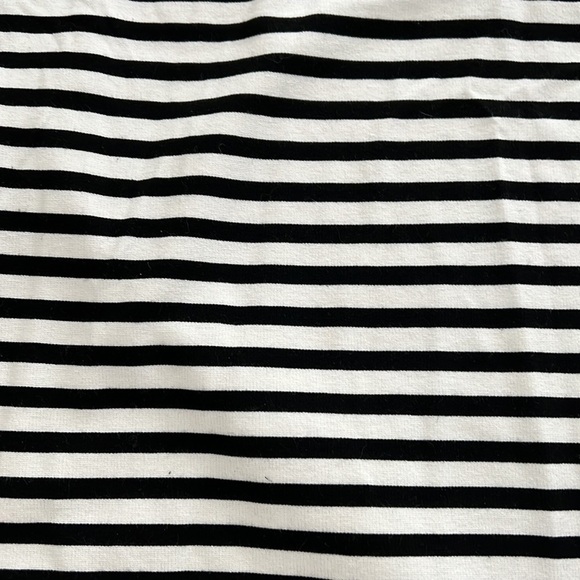 Cotton striped black and white  summer dress - Picture 5 of 5